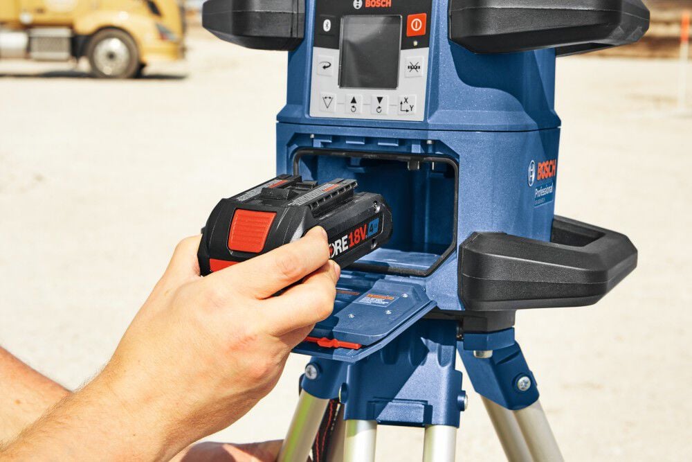 Bosch 18V REVOLVE4000 Horizontal/Vertical Rotary Laser Kit, large image number 6