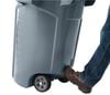 Rubbermaid Brute Trash Can 44 Gallon Wheeled Gray, small image number 2