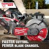 Milwaukee DIAMOND MAX 14 Inch Segmented Turbo Rim Diamond Blade for Reinforced Concrete, Stone, and Asphalt, small image number 5