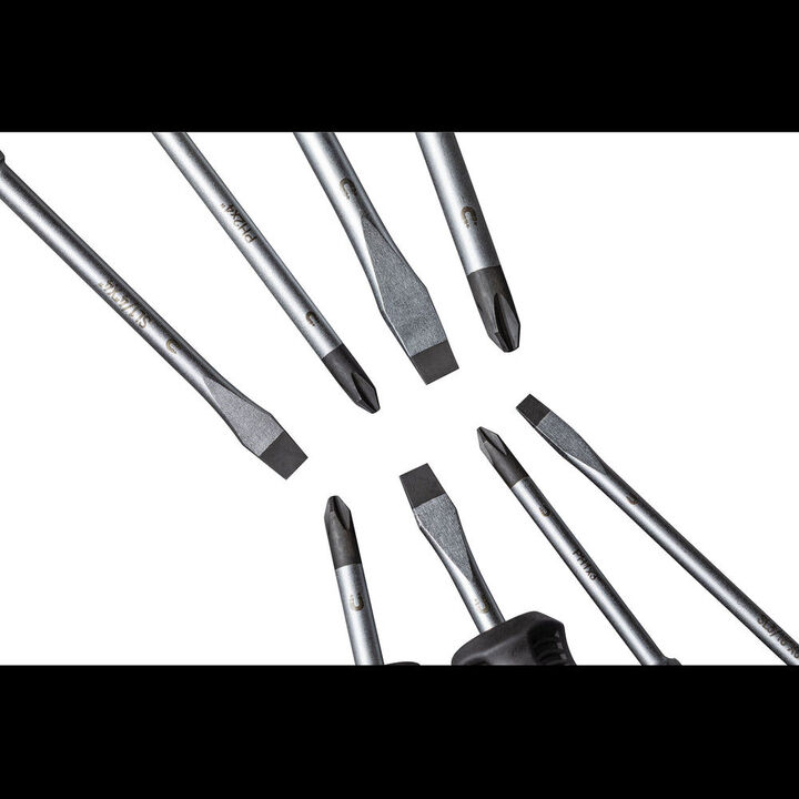 Sunex Phillips and Slotted Magnetic Screwdriver Set 8 Pieces, large image number 4
