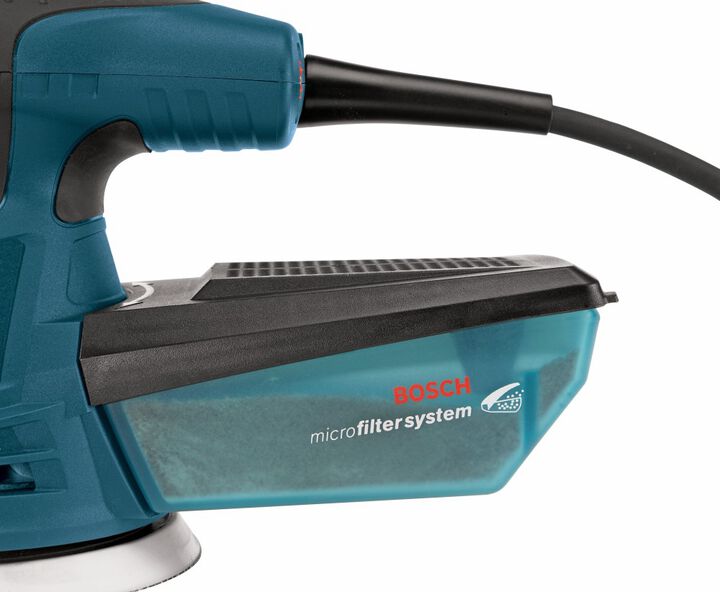 Bosch Reconditioned 2.5 Amp 5 Inch Variable Speed Palm Random Orbit Sander, large image number 16