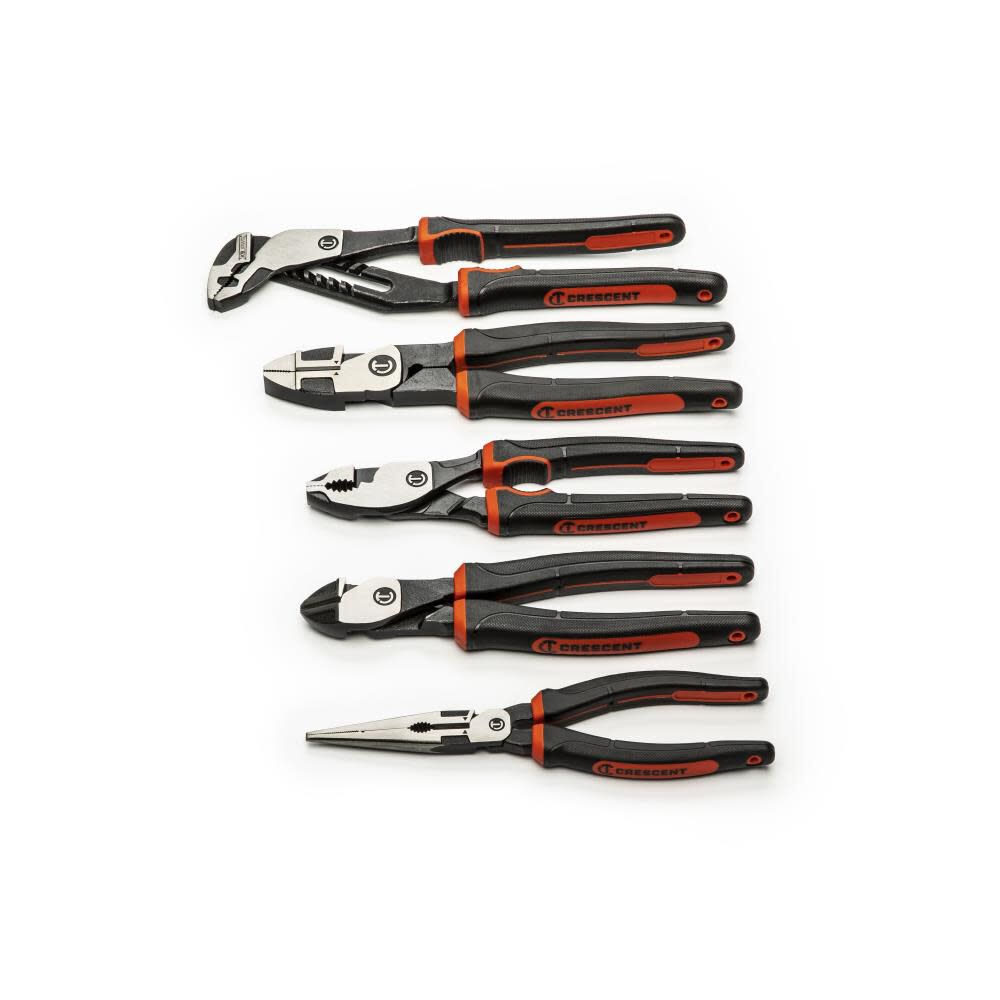 Crescent Z2 5 Mixed Dual Material Plier Set 5pc Z2SET5CG-06