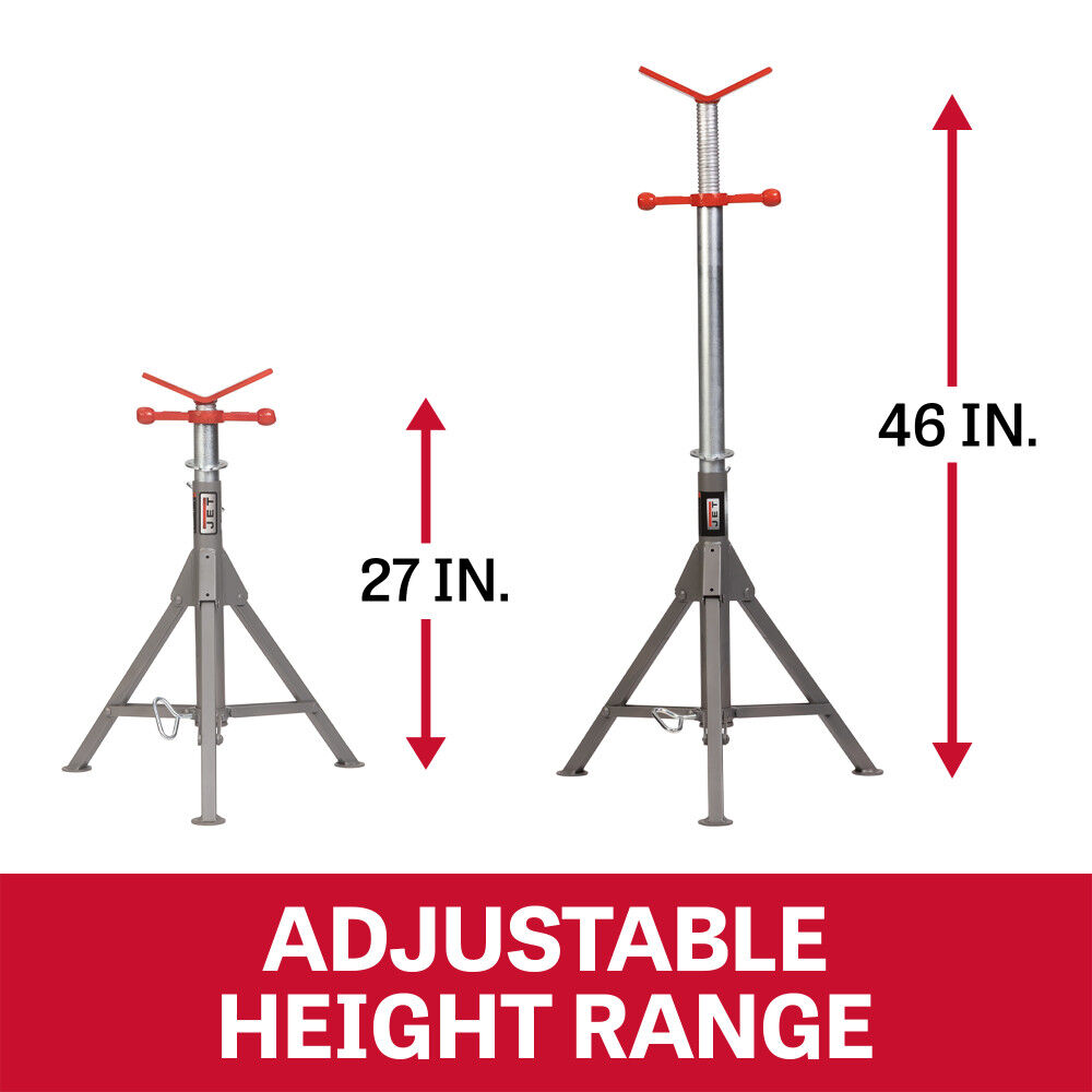 JET Folding Pipe Jack Stand, large image number 3