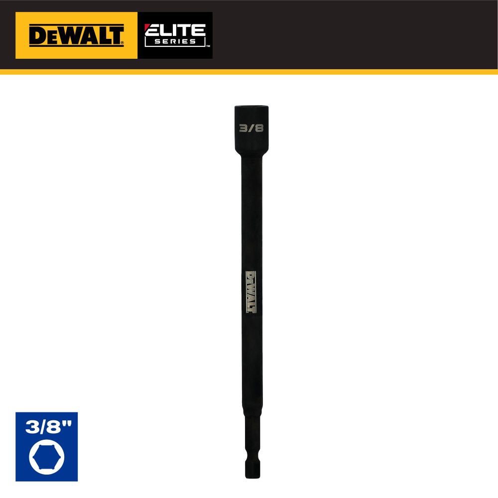 DEWALT ELITE SERIES 6 Inch x 3/8 Inch Nut Driver, large image number 2