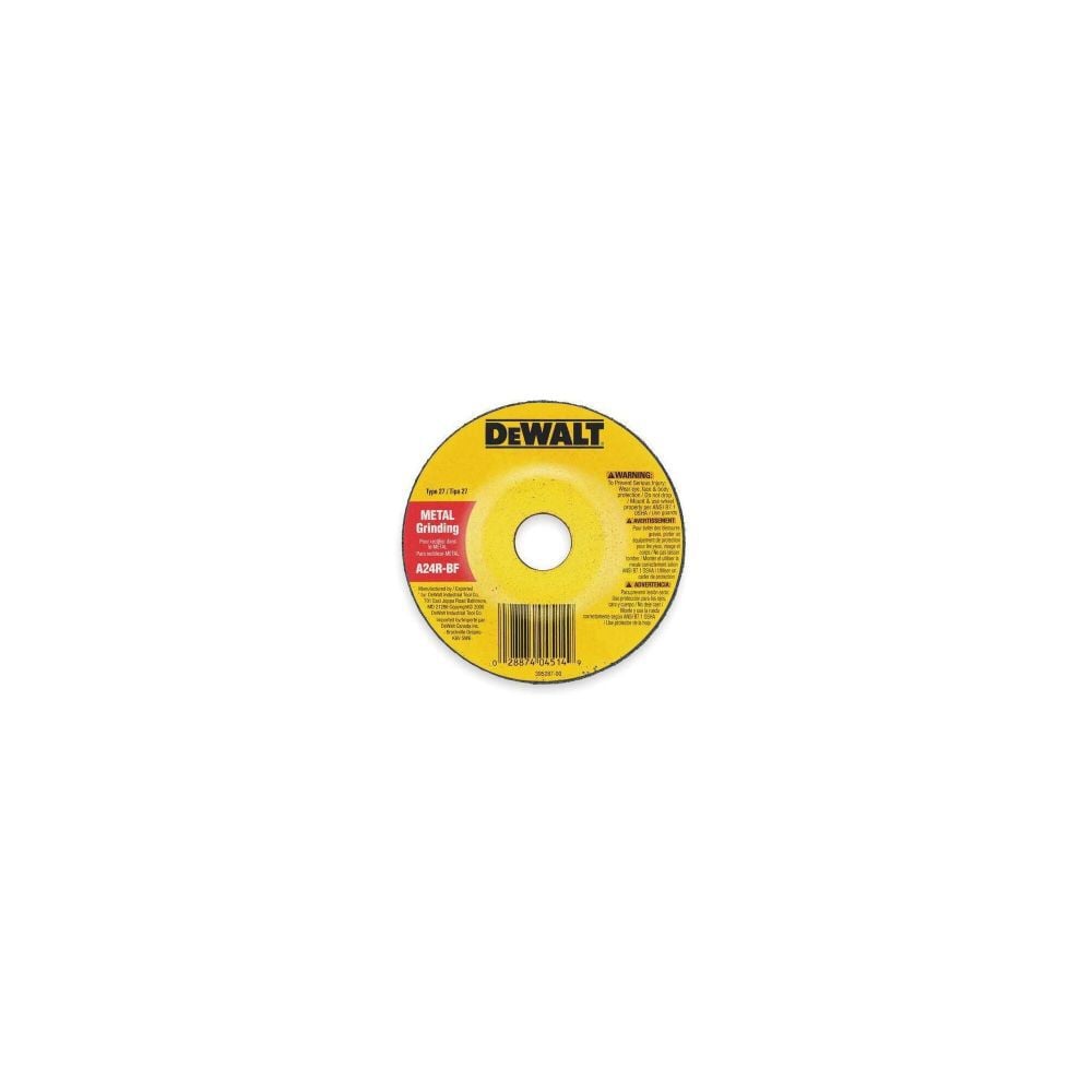 DEWALT 6 In. x 1/8 In. x 5/8 In. to 11 XP Grinding Wheel, large image number 3