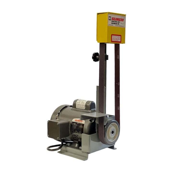 Kalamazoo 1 x 42 Inch 115V 1/3 HP 1PH 1800 SFPM Belt Sander with Full Safety Guard