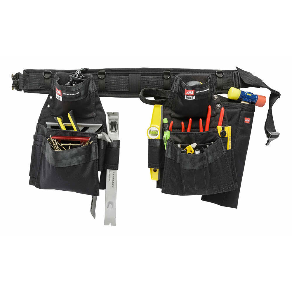 Diamondback DB5 14 BK L Black Artisan Tool Belt Large