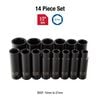 Sunex 1/2 In. Drive Metric Deep Impact Socket Set 14 pc., small image number 3