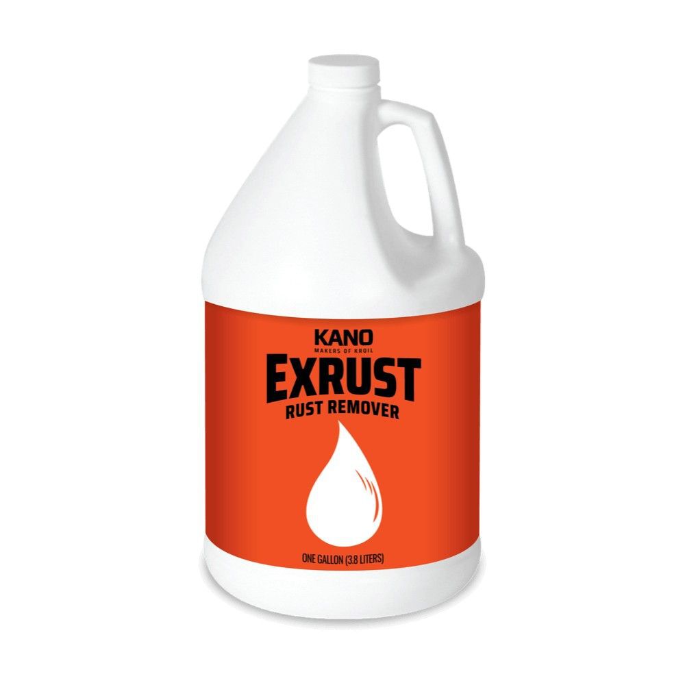 Kroil 1 Gallon Bottle Liquid Exrust Industrial-Grade Rust Remover, large image number 1