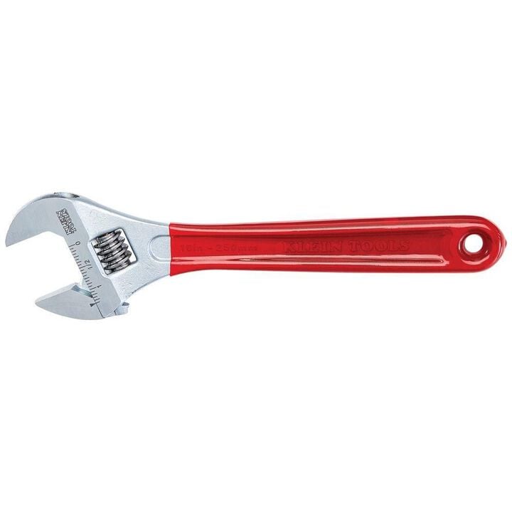Klein Tools 10 Inch Precision Adjustable Wrench, large image number 4