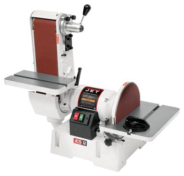 JET JSG-6DC 6 In. x 48 In. Belt / 12 In. Disc Sander 1-1/2 HP 1Ph 115/230 V