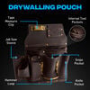 Ox Tools OX Pro 4-Piece Oil-Tanned Leather Drywaller Rig 2XL, small image number 6