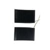 BluBird Heavy-Duty Rubber Compact Wheel Chock, 2 Pack, small image number 1