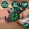 Metabo HPT 36V 7-1/4in Rear Handle Circular Saw Kit, small image number 4
