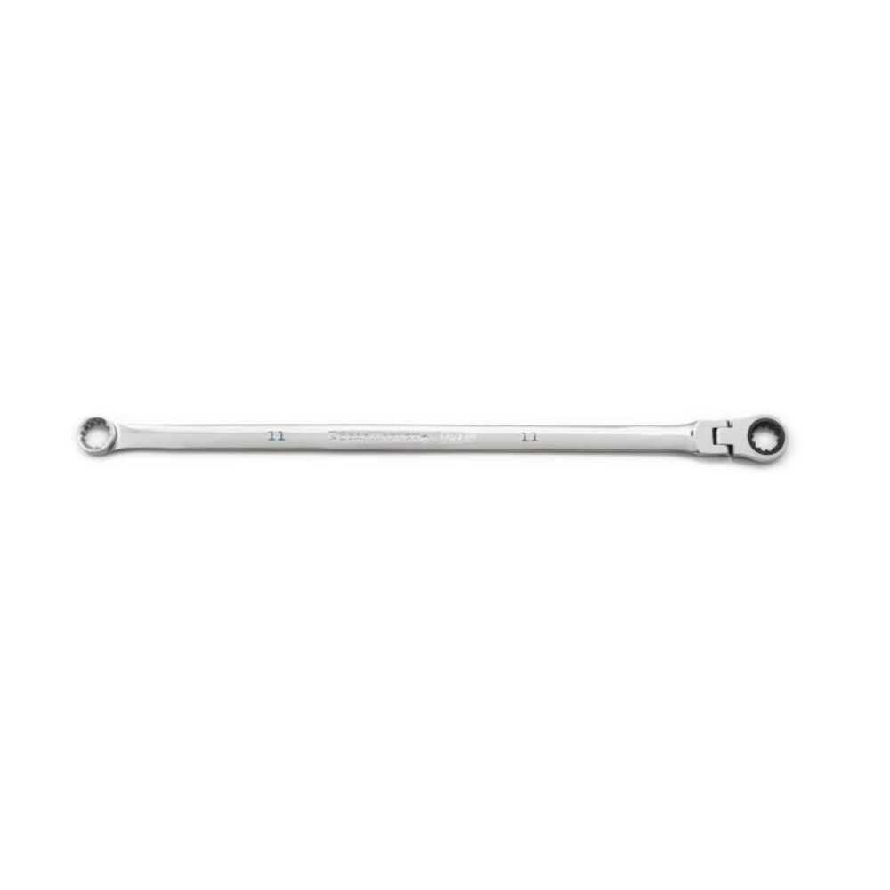 GEARWRENCH 120XP Universal Spline XL GearBox Flex Head Ratcheting Wrench, 11mm, large image number 1
