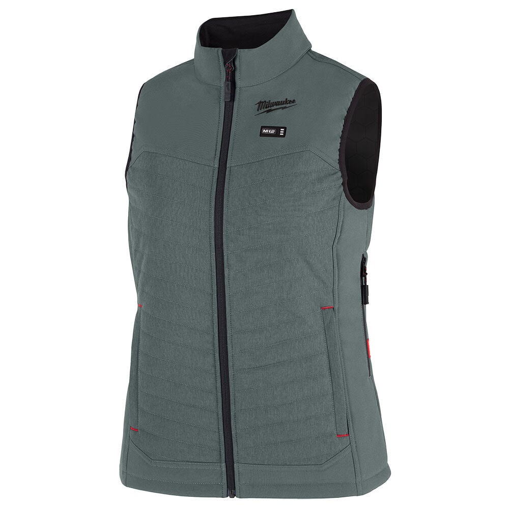 Milwaukee M12 Womens Heated AXIS Vest Kit, Green, Size XS – F300E-21XS