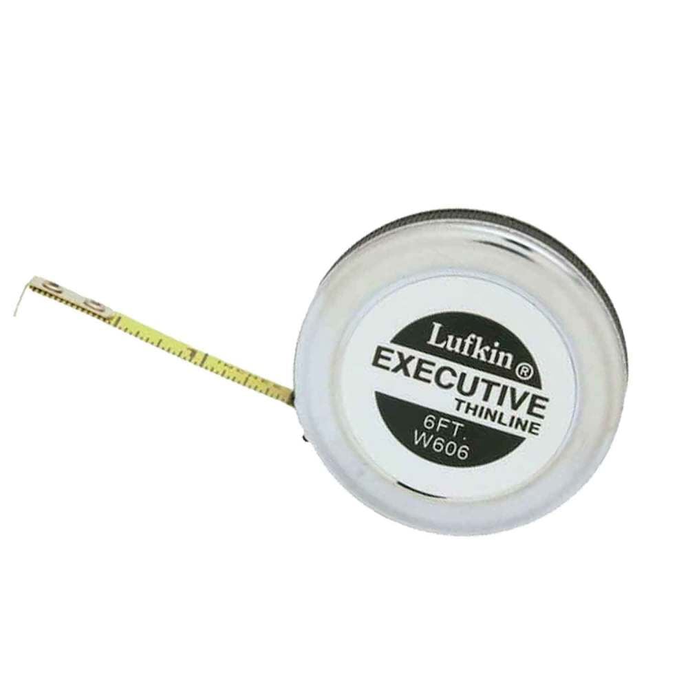 Crescent Lufkin 1/4In x 6Ft Executive Thinline Tape Measure, large image number 1