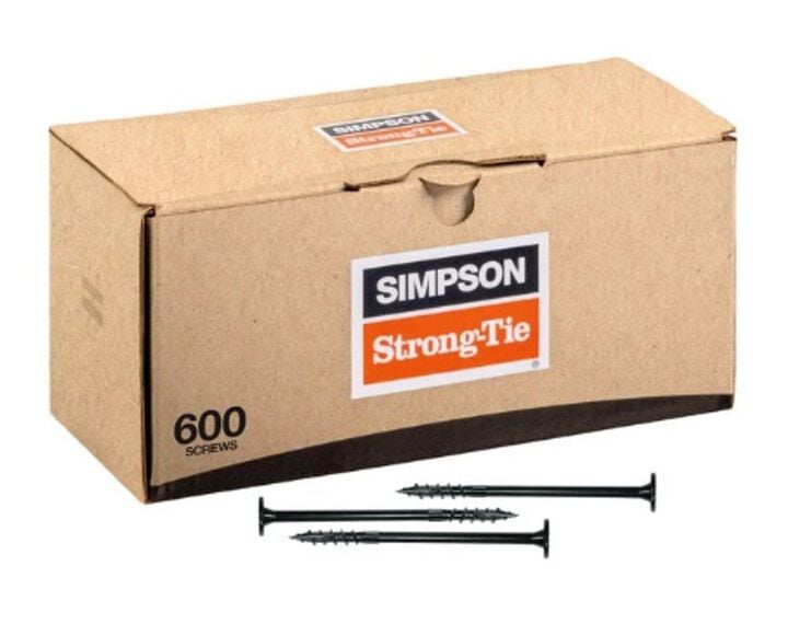 Simpson Strong-Tie 5 Inch Steel EWP-Ply Wood Screw