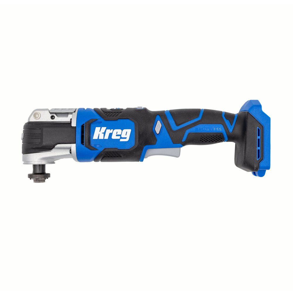Kreg 20V Ionic Drive 1/2 Inch Compact Drill Oscillating Multi-Tool & 5 Inch Random Orbit Sander (Bare Tool) Bundle, large image number 2
