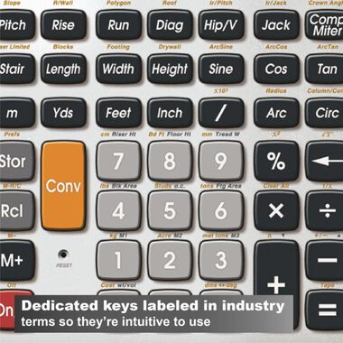Calculated Industries CM Pro DT Construction Math Calculator, large image number 3