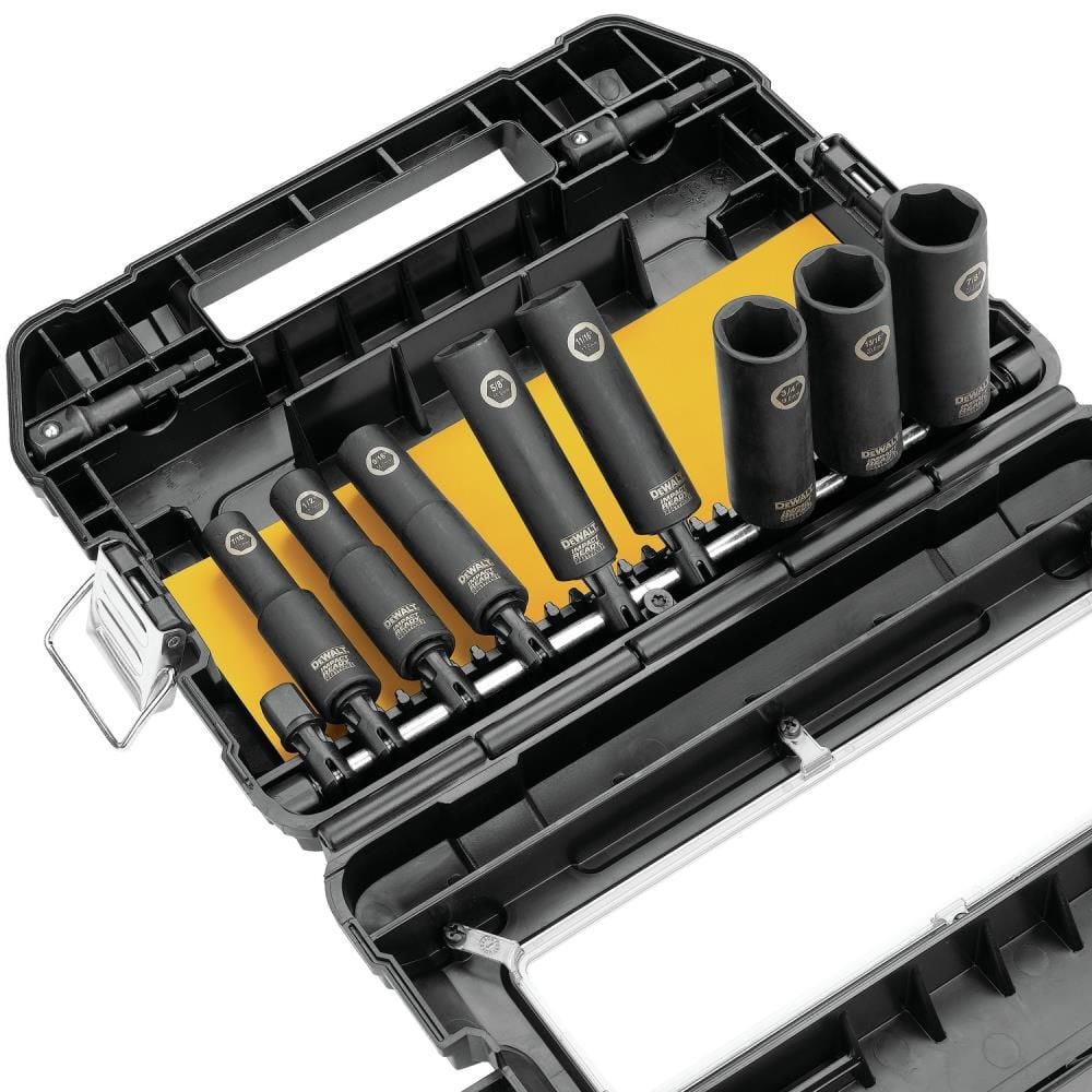 DEWALT 1/2-in 10Pc Impact Ready Socket Set, large image number 2