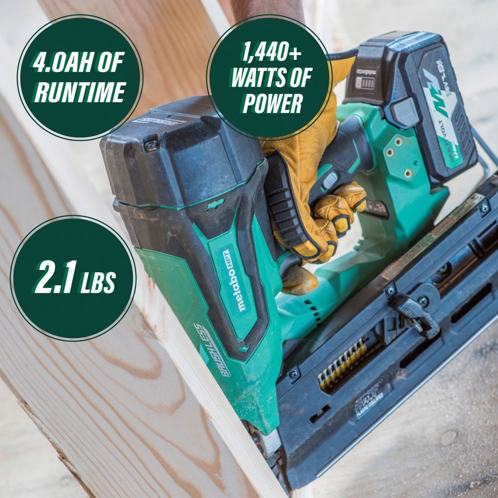 Metabo HPT 18V/36V 4Ah/8Ah Lithium Ion Power Tool Battery Pack with Fuel Indicator, large image number 5