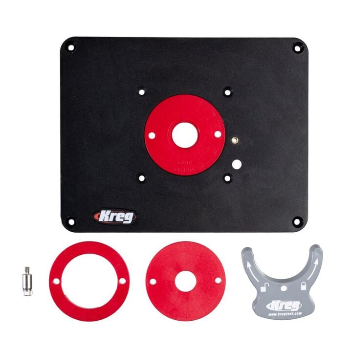 Kreg Precision Router Table Insert Plate - Predrilled for Kreg