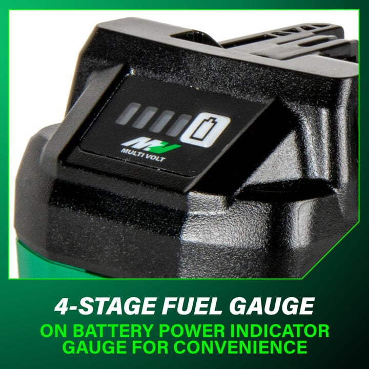 Metabo HPT Promotional MultiVolt 18V/36V 5Ah/2.5Ah Lithium Ion Battery with Fuel Indicator, large image number 4