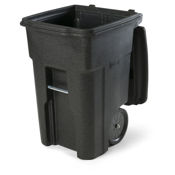Toter 48 Gallon Trash Can with Smooth Wheels and Lid, large image number 6