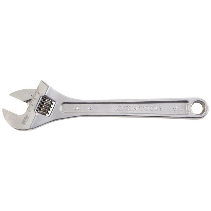 Klein Tools 12in Adj. Wrench Extra-Capacity, large image number 5