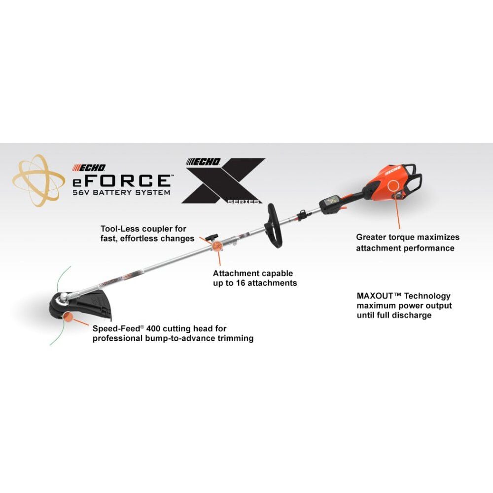 Echo X Series 56V eFORCE 16 PAS Speed Feed 400 Trimmer (Bare Tool), large image number 2