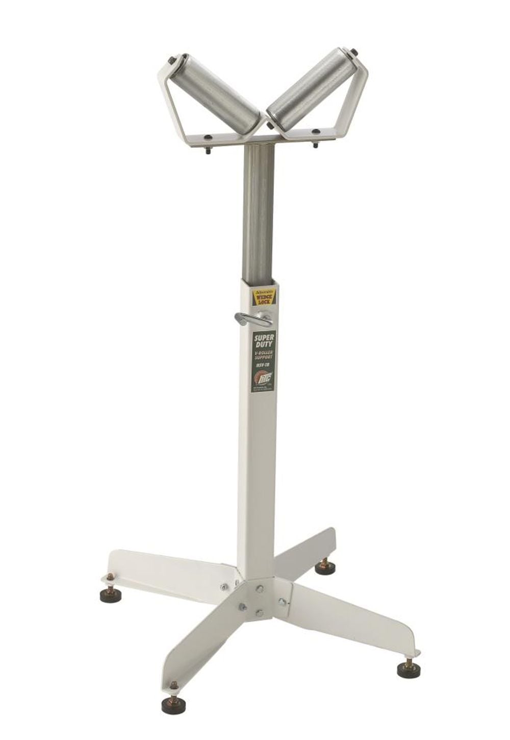 HTC Pipe Stand V Head Roller Super Duty Adjustable 26-1/2 In to 43-1/2 In Tall, large image number 1