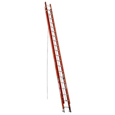 Werner 40 Ft. Type IA Fiberglass Extension Ladder, large image number 0