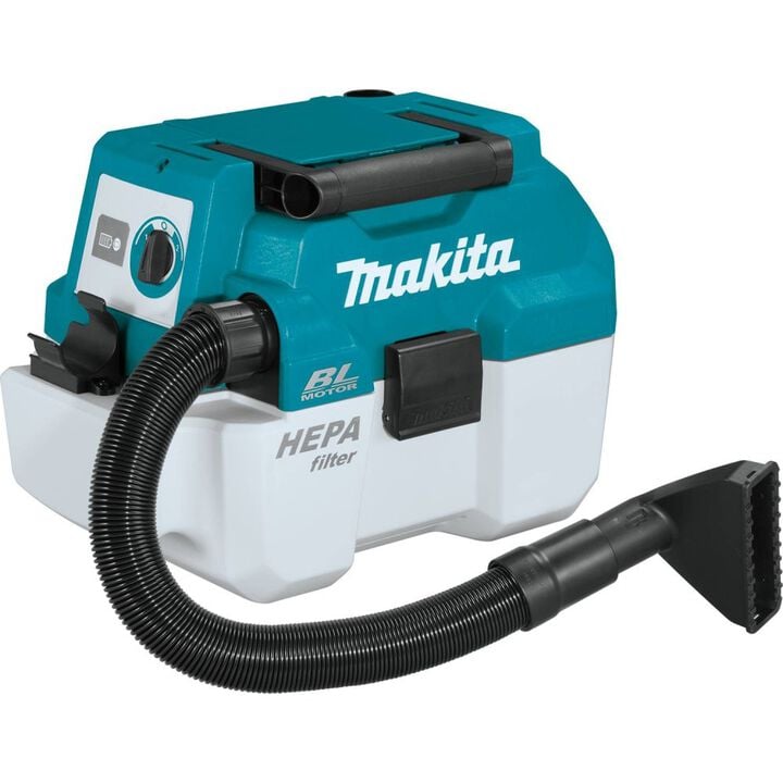 Makita 18V LXT 2 Gallon HEPA Portable Wet/Dry Dust Extractor/Vacuum Kit, large image number 14