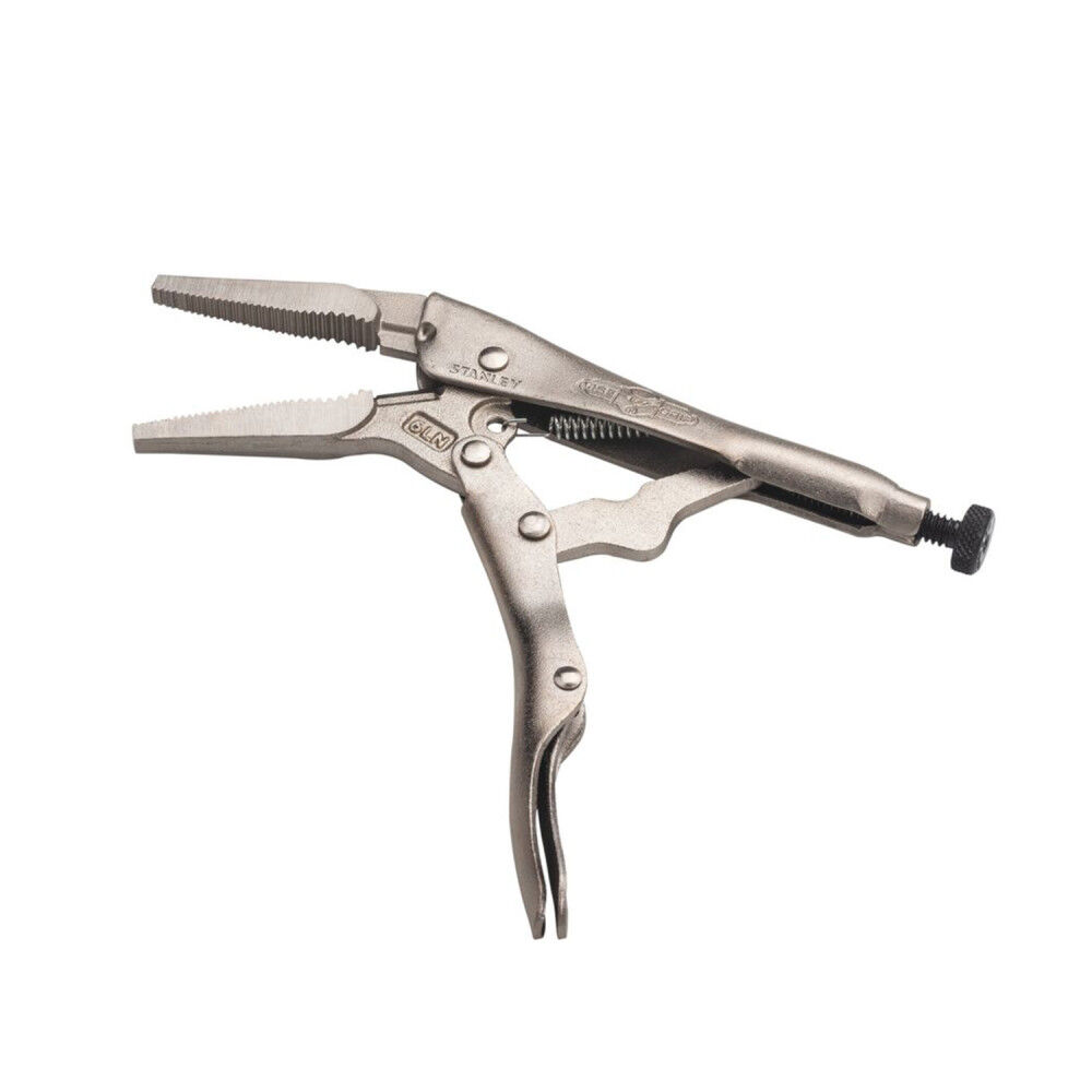 Stanley 6 Inch Long Nose Locking Pliers, large image number 4