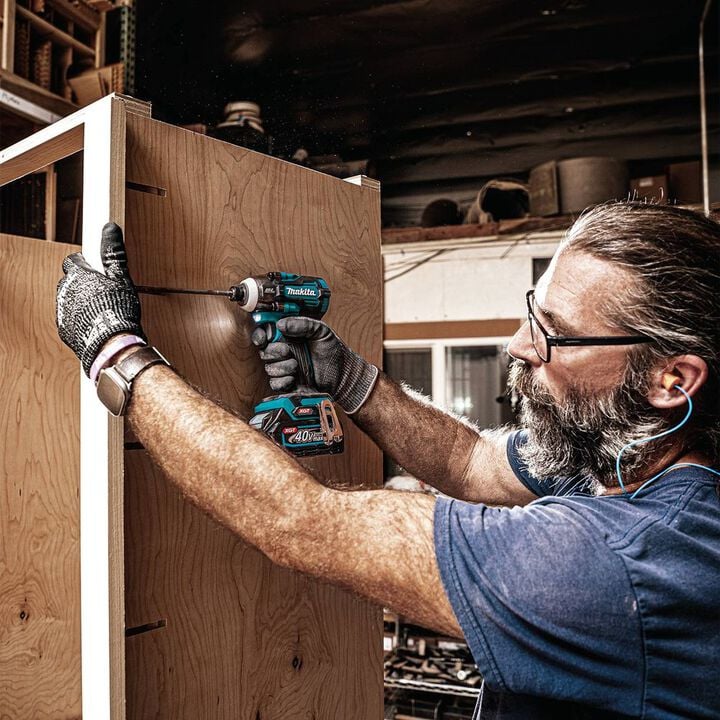 Makita 40V max XGT Brushless Cordless High Torque 4-Speed 2.5Ah Impact Driver Kit, large image number 10