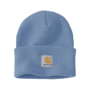 Carhartt Cuffed Beanie/Watch Hat Mens Regular OS Acrylic Knit Skystone