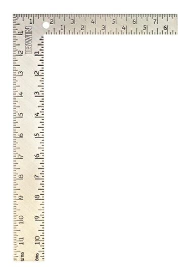 Irwin Steel Carpenter Square 8 In. x 12 In., large image number 0