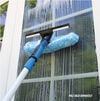 Unger 10 Inch Length Head 2 in 1 Window Cleaner with Squeegee Scrubber, small image number 3