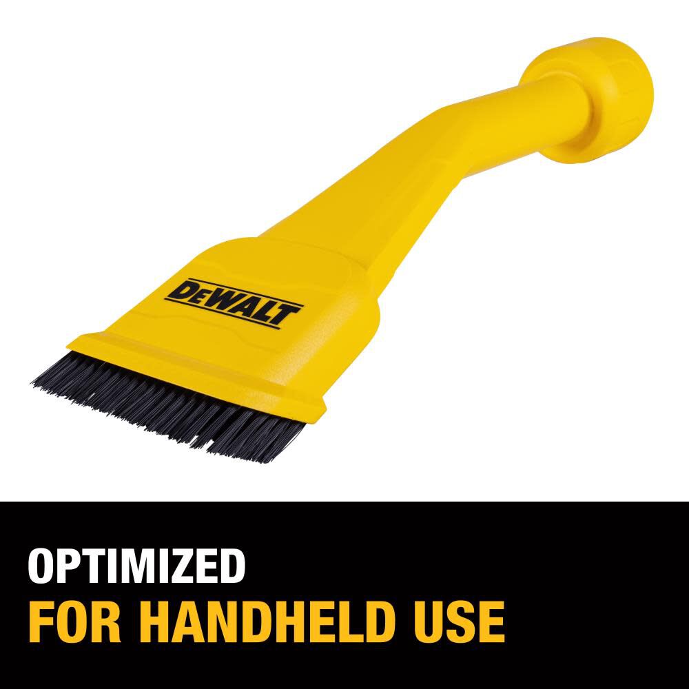 DEWALT Claw Utility Nozzle Brush 1-1/4 Inch - 2-1/2 Inch Wet/Dry Vacuum 1 Piece, large image number 4