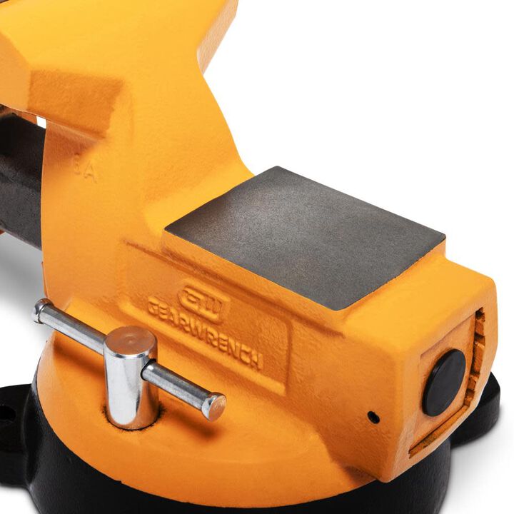 GEARWRENCH 6in Mechanic's Bench Vise with Anvil, large image number 4
