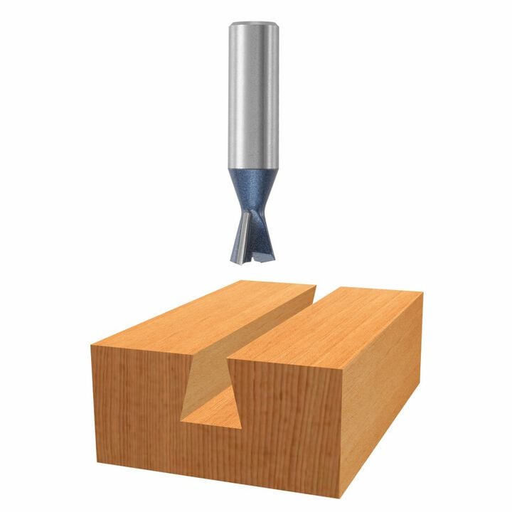 Bosch 14 x 1/2in Carbide Tipped Dovetail Bit, large image number 0