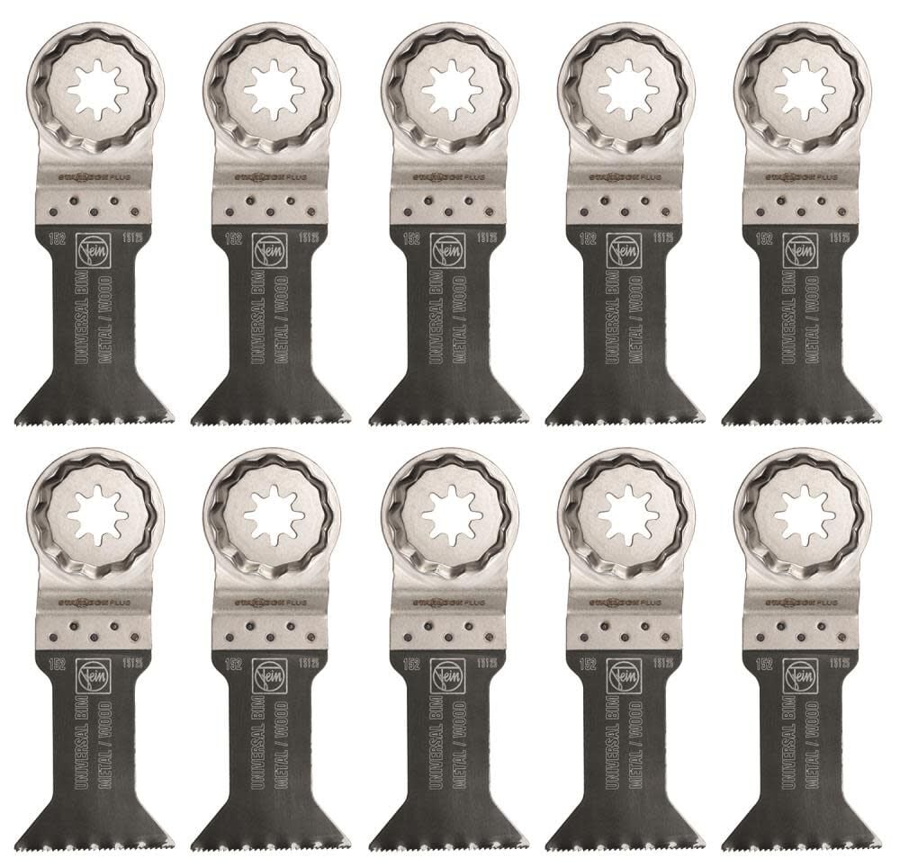 Fein StarlockPlus E-Cut 152 Universal Saw Blade with Bi Metal Toothing for Various Applications, large image number 1