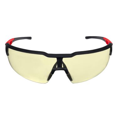 Milwaukee Safety Glasses - Yellow Fog-Free Lenses (Polybag)