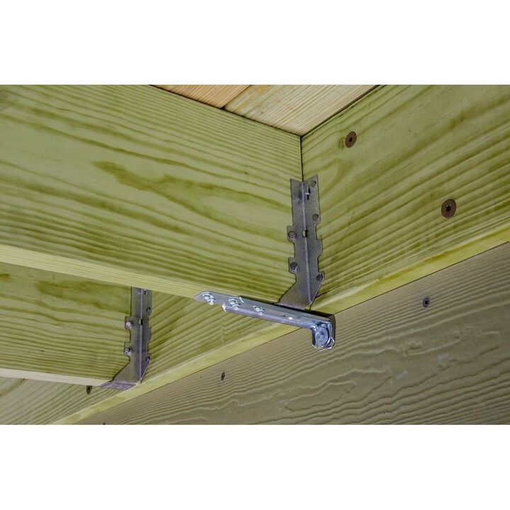 Simpson Strong-Tie 14 Gauge ZMAX Coating DTT Deck Tension Tie Kit, large image number 5