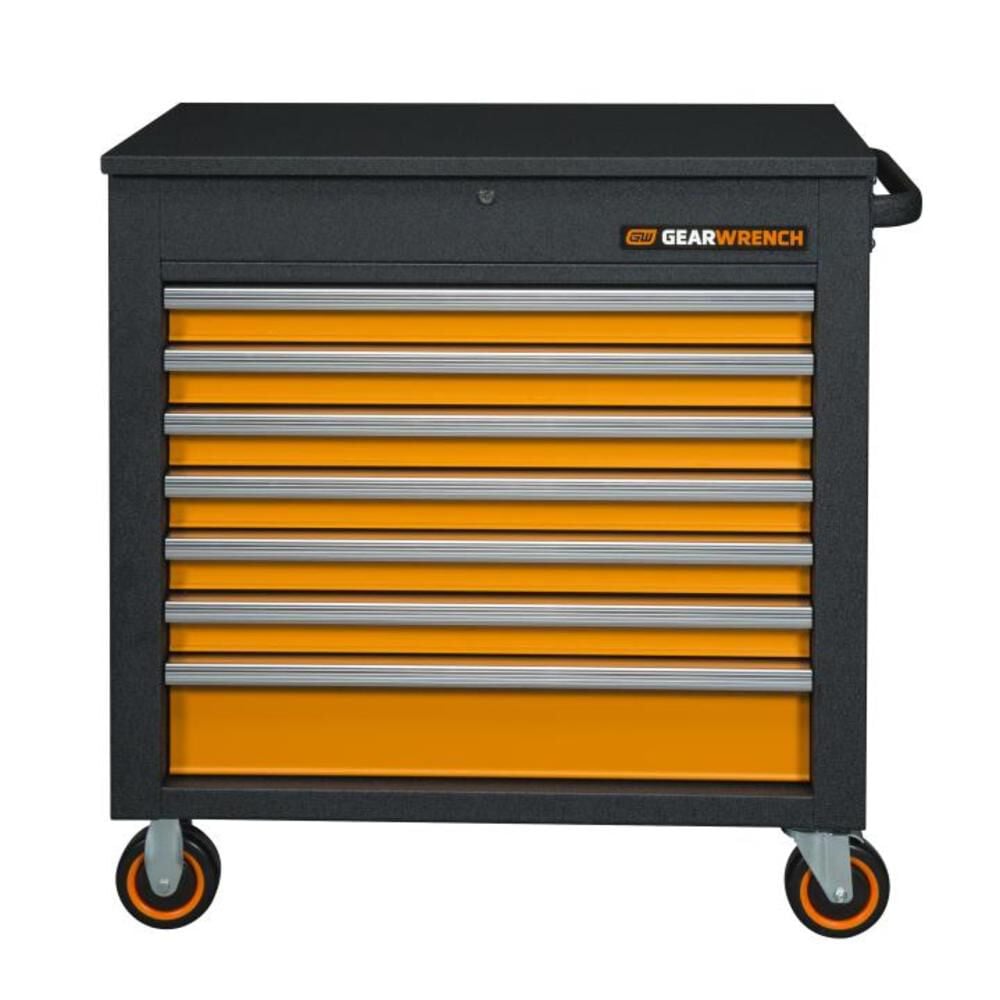 GEARWRENCH GSX Series Rolling Tool Cart Tilt Top 35in 7 Drawer, large image number 2