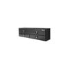 Buyers Products Company 21x18x72 Inch Gloss Black Diamond Tread Aluminum Heavy-Duty Flatbed Contractor With Lower Drawers, small image number 4