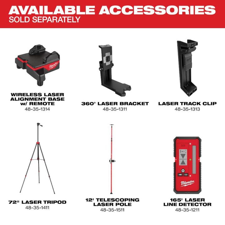 Milwaukee 360 Laser Bracket, large image number 5