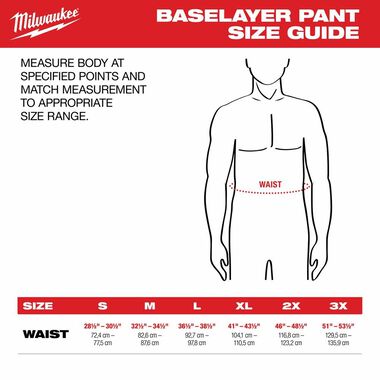 Milwaukee WORKSKIN Baselayer Pants, large image number 2