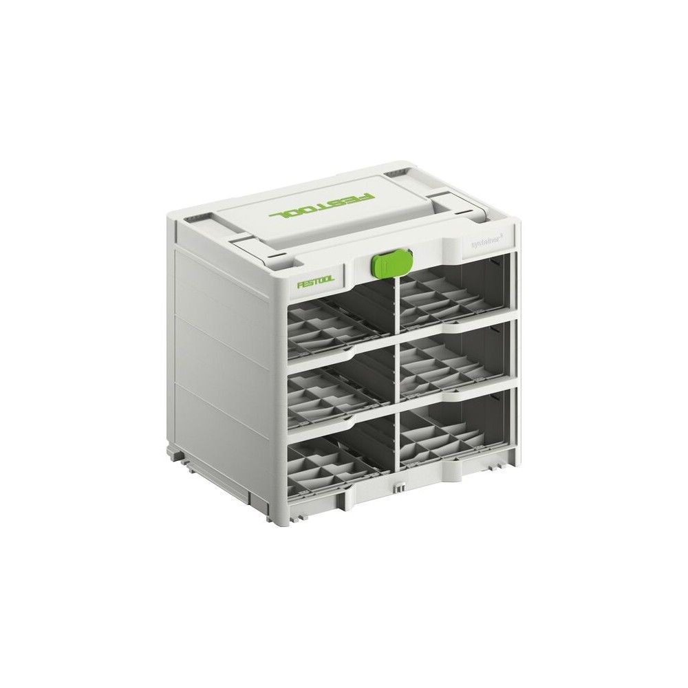 Festool SYS3-RACK/6 M 337 Systainer 20 kg 396 mm x 296 mm x 330 mm, large image number 1